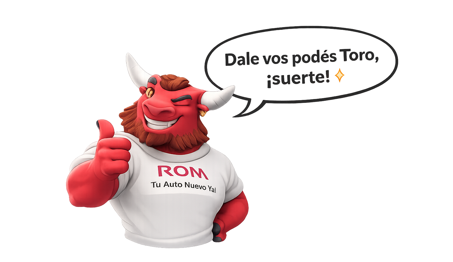 El Toro te desea suerte